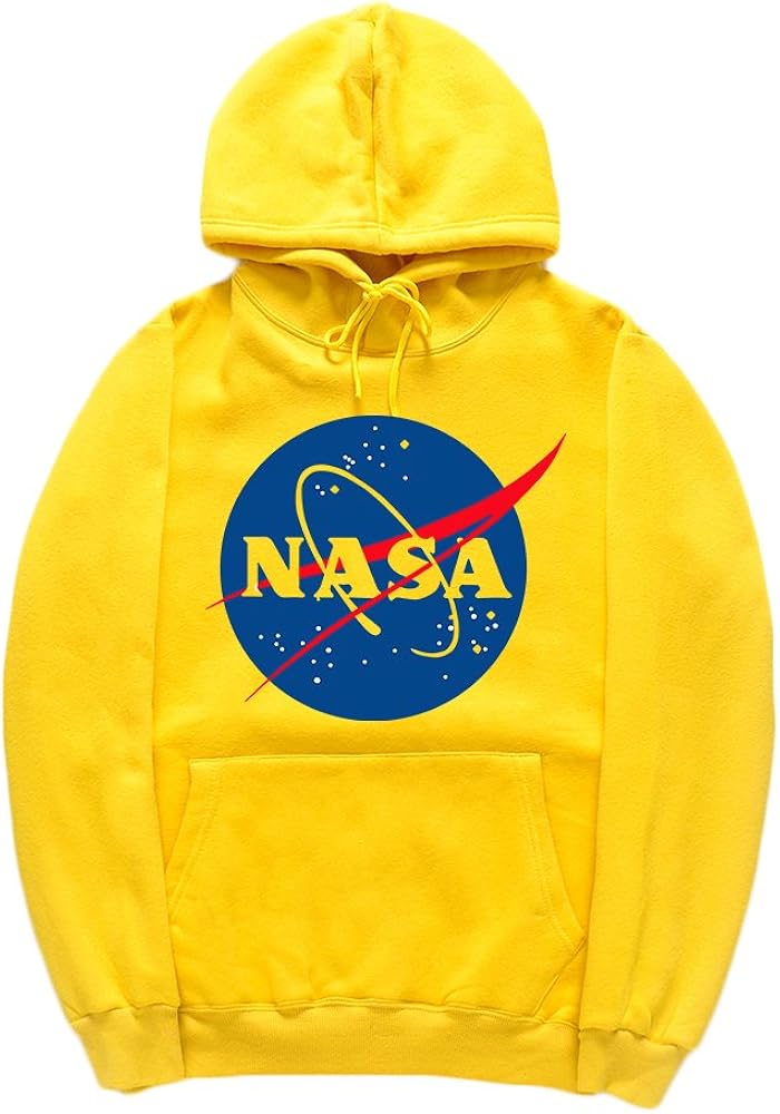 yellow nasa sweatshirt