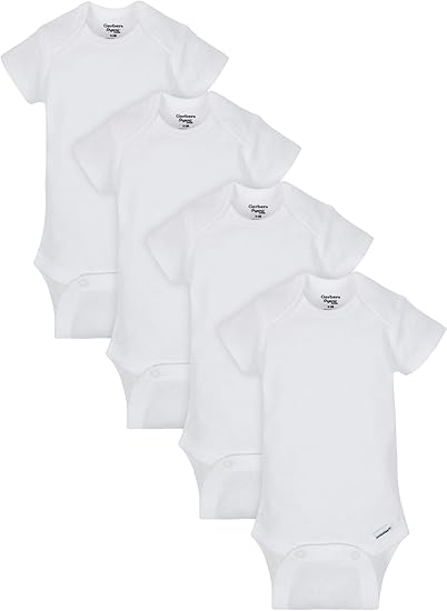 organic white onesies