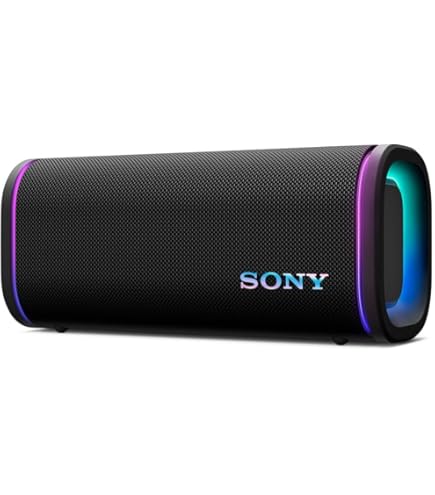 Geiomoo Silicone Protective Case For Sony ULT Field 1 Speaker - Shock Resistant Portable Cover (Black)
