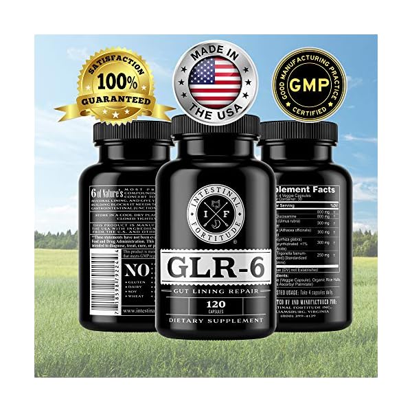 Intestinal Fortitude GLR6 Leaky Gut Repair Supplement Gut Health