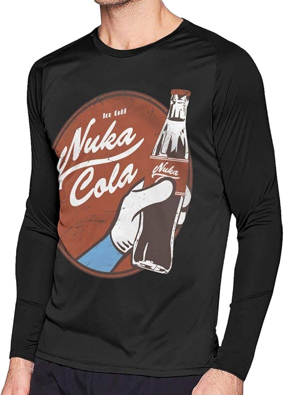 Amazon Co Jp フォールアウト4 Fallout 4 Tシャツ ロング ロンt 春 秋 丸ネック上着 ユニーク シャツ プリント Tシ ャツ カジュアル 流行 快適 通勤 通学 柔らかい 通気性 吸汗速乾 スリム 服 ファッション小物