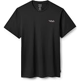 Rab Men's Stance Pitch Tee | Breathable, Short-Sleeve, Organic Cotton Graphic T-Shirt for Everyday Use