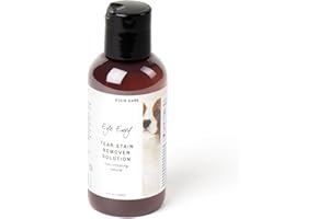 Eye Envy Tear Stain Remover Solution for Dogs. 100% Natural, Safe. Treats The Cause of Stains. Recommended by AKC Breeders, Vets, Handlers, Groomers. Contains Colloidal Silver. 4 oz. Made in USA