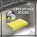 Gecko-Loc Soap Dish Suction mounting Bath soap bar Holder for Bathroom, Metal Bath Shower Bathtub Wall Tile or Kitchen Sink soap or Sponge Dishes - Silver