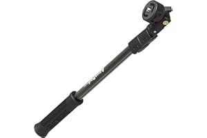 SEALIFE AquaPod Mini Camera Pole with Standard ¼-20 Camera Mount & Action Camera Adapter - Extends 15.5 to 38” - Gets Closer to Subjects - Tilts for Selfies