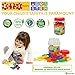 ETI Toys, STEM Learning, 80 Piece Konnectin Geometry Snowflakes. Build Rocket, Dog and More. 100 Percent Safe, Fun, Creative Skills Development. Gift, Toy for 3, 4, 5 Year Old Boys and Girls