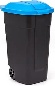 CURVER Cubo de Basura, Azul, 110 l: Amazon.es: Hogar