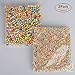 MELYTU Styrofoam Foam Balls 20000Pcs 2 Pack, 0.1-0.4 inch Household School Craft Supplies for DIY Slime, Wedding/Party Decorations- Mixed Colors