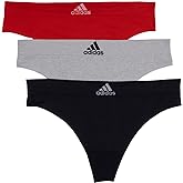 adidas Women's Climacool Underwear Single Thong, Shock Pink