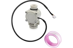 DIMAKUNG FSA QC MEDLRG Tankless Water Heater Flow Sensor Fits for Ecosmart ECO 18, ECO 24, ECO 27 & ECO 36 Hot Water Heater Replacement Parts