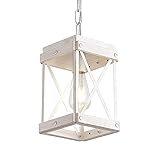 Fivess Lighting Modern Farmhouse Antique White