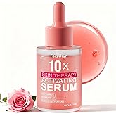 Red Light Therapy Serum, Red Light Therapy Activation Serums Amplify Effects & Reduce Wrinkles with Hydrating, Vitamin E Redlight Serum for Face, Rose Extract Facial Serums for Women, 1.0 FL.OZ