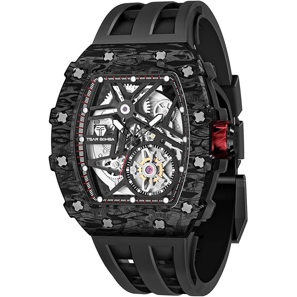 Amazon.com: TSAR BOMBA Luxury Automatic Watches for Men - Ceramic