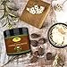 Whipped African Shea Butter Cream - Pure 100% All Natural Organic Moisture for Soft Skin and Natural Hair - Body Butter Improves Blemishes Stretch Marks Scars Wrinkles Eczema & Dermatitis (8 oz)