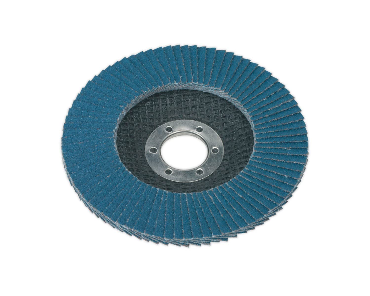 Sealey Ø115mm Zirconium Flap Disc Ø22mm Bore 80Grit - FD11580 — image 1