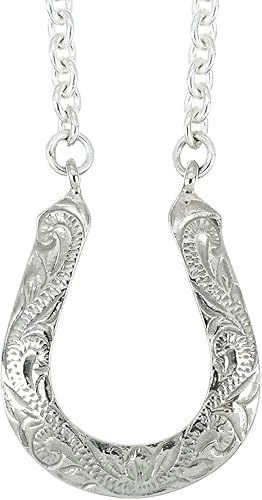 Amazon ネックレス メンズ レディース ブランド ゴールド シルバー925 馬蹄 ハワイアンジュエリー シンプル アクセサリー Blackdia 18k Gp ハワイアン ホースシュー ネックレス 38cm 45cm ネックレス 通販