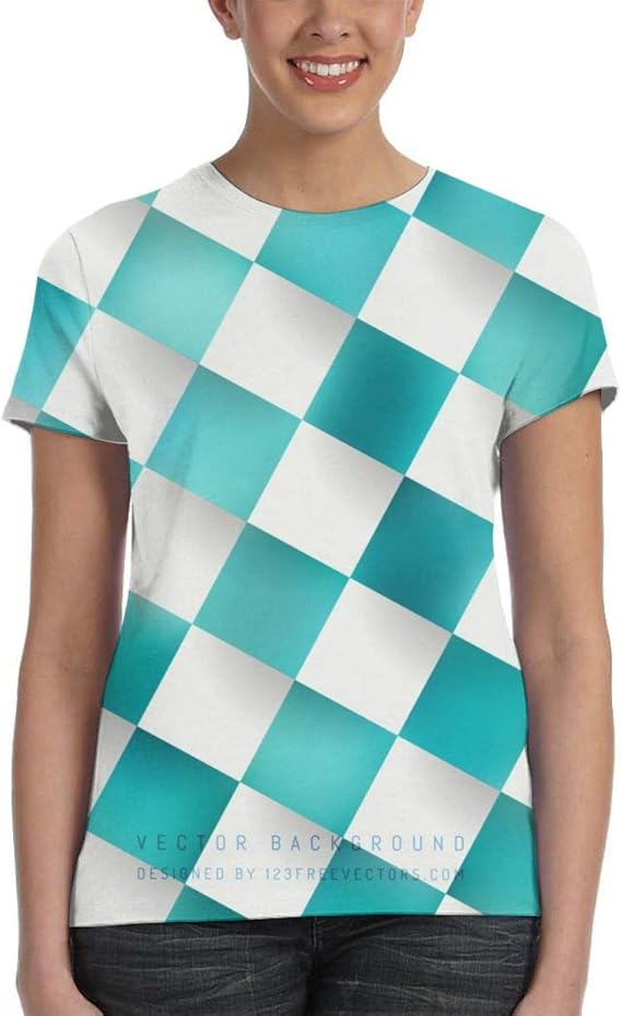Amazon Co Jp 緑の市松模様 Tシャツレディース 半袖プリント 夏 カジュアルファッション 人気 クルーネック ゆったりとしたスポーツの快適性 ユニセックス 服 ファッション小物 Amazon Co Jp 緑の市松模様 Tシャツレディース 半袖プリント 夏 カジュアルファッション 人気 クルーネック ゆったりとしたスポーツの快適性 ユニセックス 服 ファッション小物