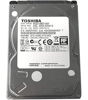 新品 TOSHIBA 1000GB 1TB 2.5 MQ04ABF100　3枚 MQ04ABF100 Toshiba 1TB/1000GB 5400rpm Sata 7mm 2.5