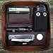 Saddleback Leather Co. Slim Full Grain Leather Front Pocket ID Window Wallet for Men Includes 100 Year Warranty
