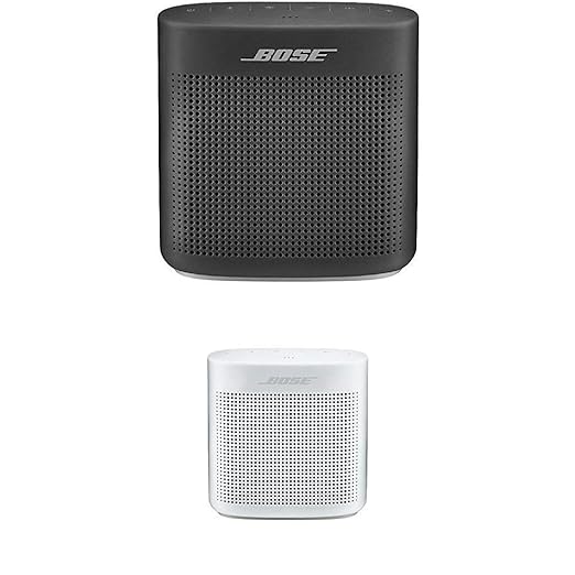 Bose SoundLink Color Bluetooth speaker II - Schwarz + SoundLink Color Bluetooth speaker II - Weiß
