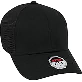 OTTO Flex Cotton Twill Air Mesh Back 6 Panel Low Profile Baseball Cap