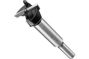 25.5mm | 1inch Carbide Forstner bit, 2.0mm Thickness of YG8 Carbide, Woodworking Hinge Cutter Tool Kits for Wood, Plywood and Plastic by CENYB