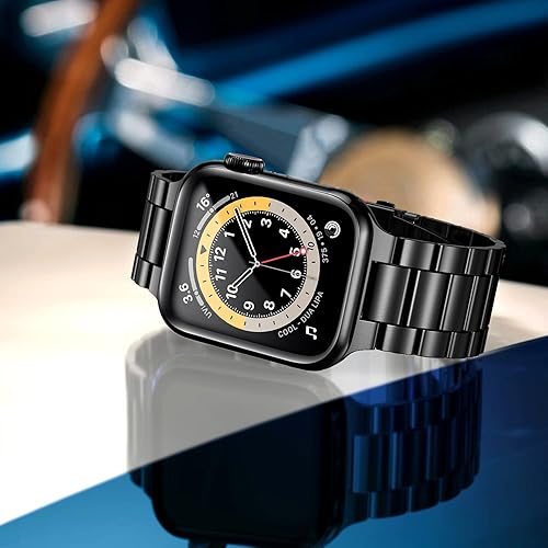 MioHHR Stainless Steel Bands Compatible for Apple Watch Band 49mm