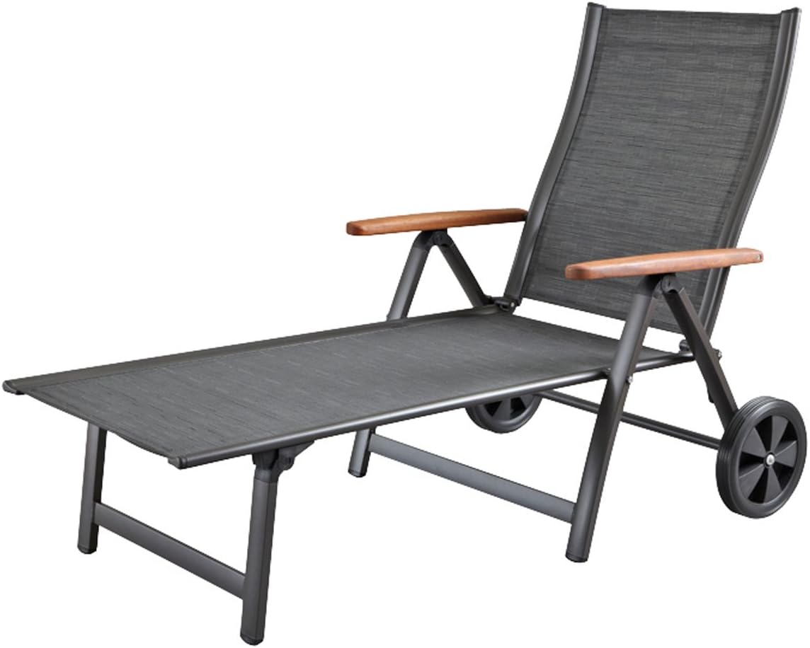 Amazon.de Sun Garden 10151817 Liege Sun Star Premium, Aluminiumgestell