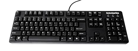 SteelSeries 6Gv2 mechanische Gaming Tastatur (deutsches Tastaturlayout, QWERTZ) schwarz