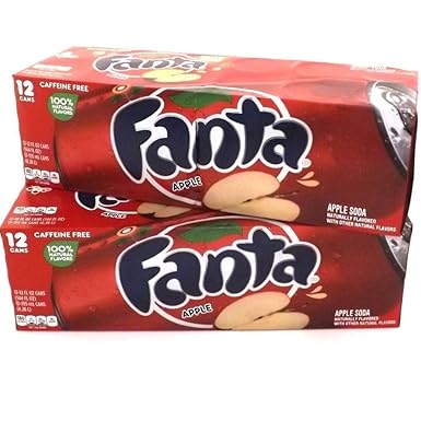 Fanta - 20 Sorten - 24 Dosen - Apple Sour Cherry Berry Cassic Cherry Exotic Fruit Twist Grape Lemon Mango Passionfruit Peach 