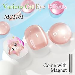 Double Rhythm Jelly Glass Cat Eye Gel Polish with