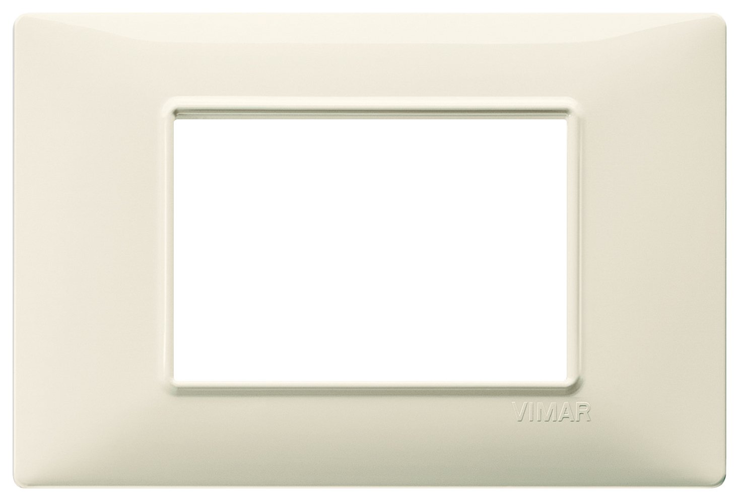 Placca 3 Moduli Beige Vimar Plana 14653.03