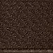House, Home and More Skid-Resistant Carpet Indoor Area Rug Floor Mat - Chocolate Brown - 3 Ft X 3 Ft - Non Slip Rubber Backing, Stain Resistant, Dog Friendly, Living Room Bedroom Kitchen Entryway