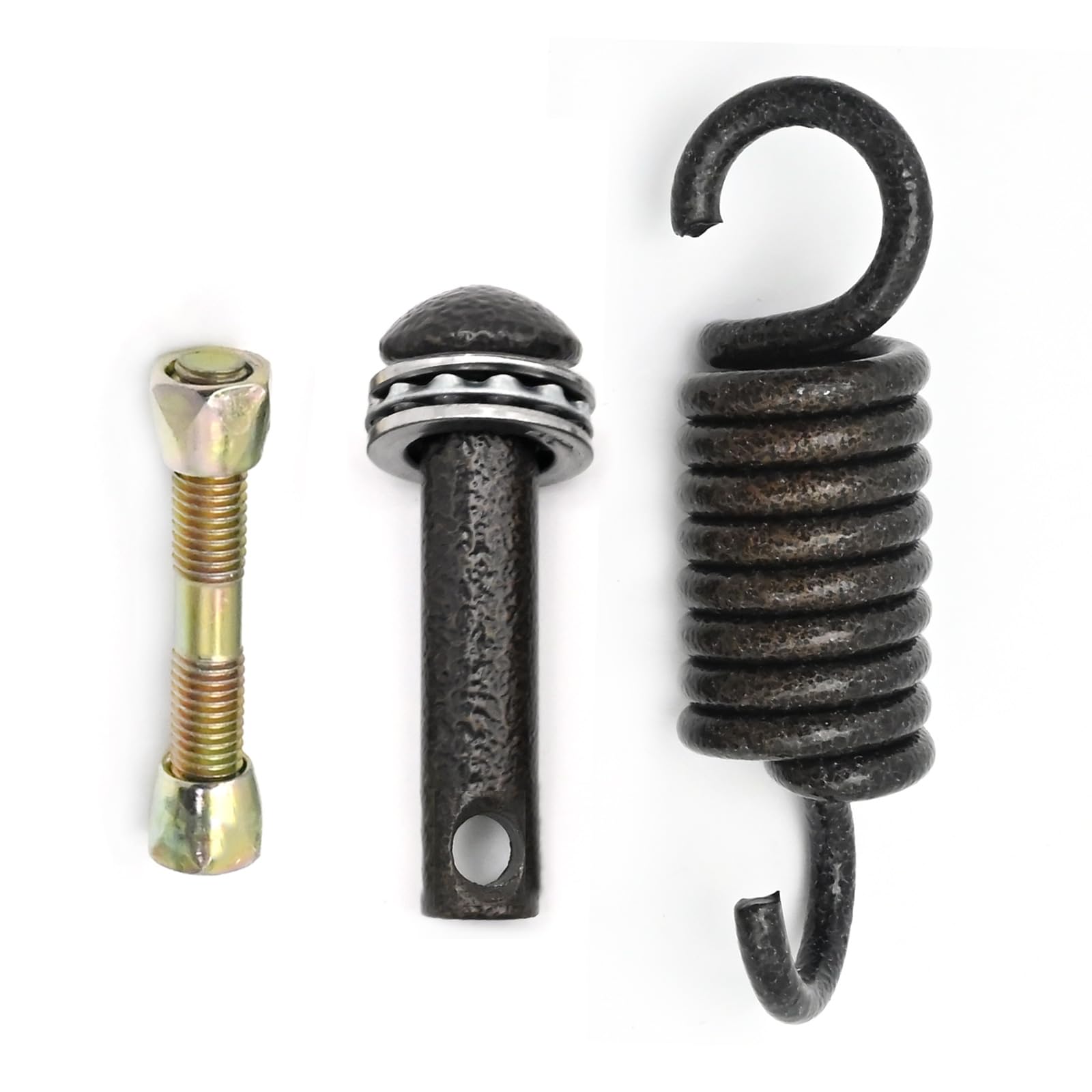 Ollanoos Heavy Duty Hammock Hanging Kit, Hanging Chair Spring Hook, Hammock Chair Pin Spring Hook Set for Indoor and Outdoor Hammock Chair Installation (black)