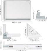 Youyijia A3 Drawing Board 51x37cm Adjustable Angle System with Accessories view 2