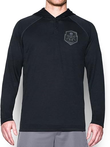 under armour henley hoodie