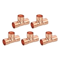uxcell 1/2-inch x 1/2-inch x 1/2-inch Copper