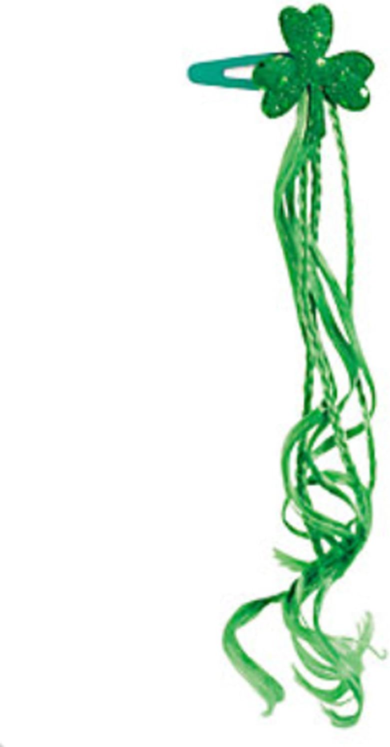 Holiday Clover Accessories Green Hair Extension Clip Women