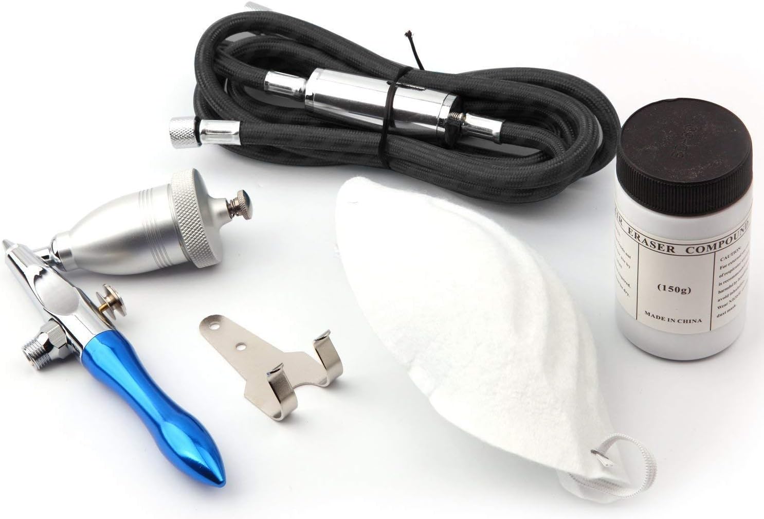 Airbrush Air Eraser Mini Sandstrahlpistole Druckluft Düse Entfernung ReinigunFengda BD-178 mit der Düse 0,5 g