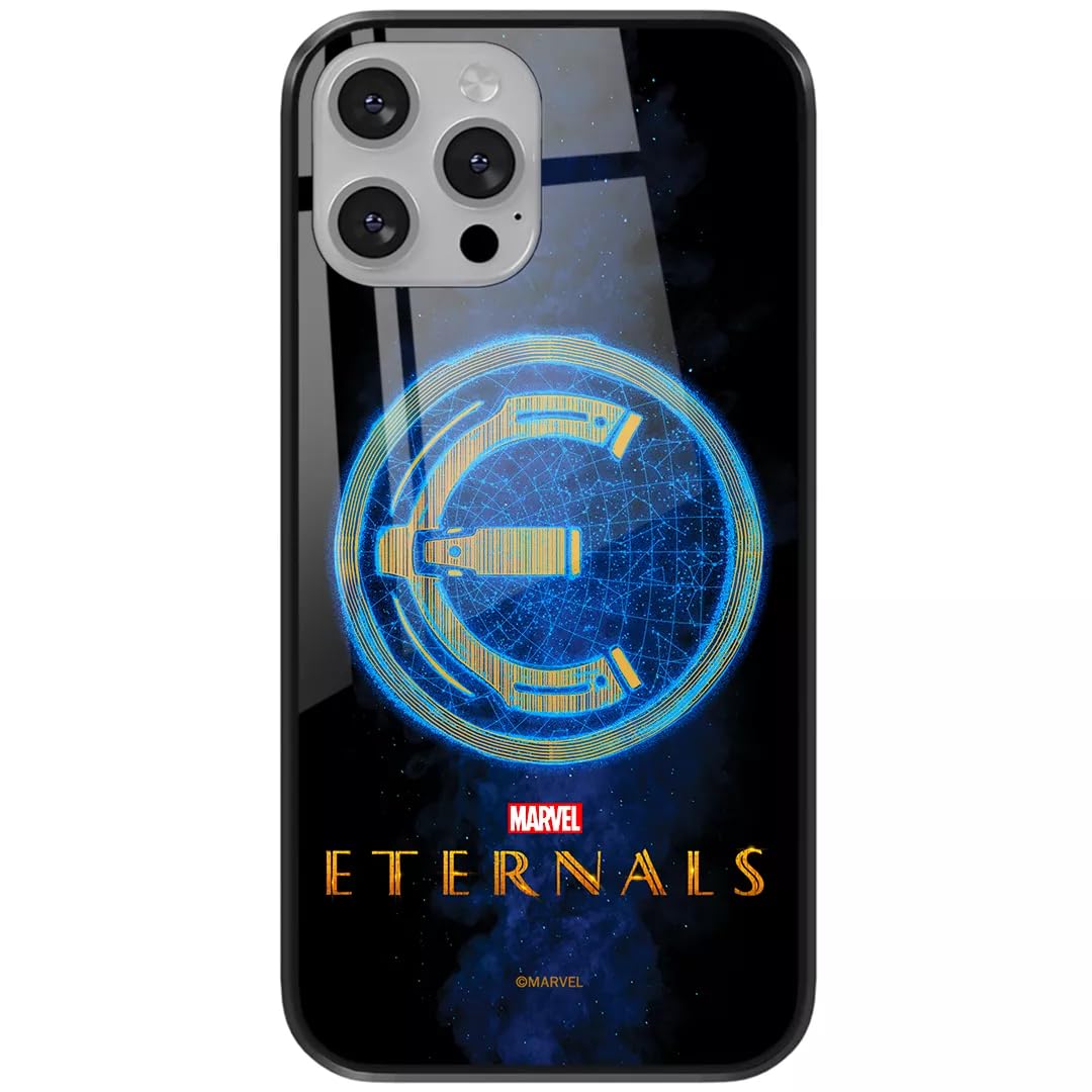 ERT GROUP mobile phone case for Apple Iphone 13 PRO MAX original and officially Licensed Marvel pattern Eternals 005 made of hardened glass, optimally adapted to the mobile phone, protective cover