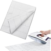 Breling Iron on Grid Fusible Nonwoven Interfacing,Light,48in X 4yd