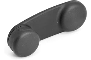 Omix-Ada | 11814.02 | Window Crank Handle | OE Reference: FW80PX9 | Fits 1997-2018 Wrangler TJ / LJ / JK / JKU, Black