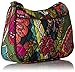 Vera Bradley Women's Cotton Little Crossbody Purse, Autumn Leaves, One Size