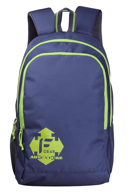 F Gear Castle NBG 24 Ltrs Green Casual Backpack (2264)