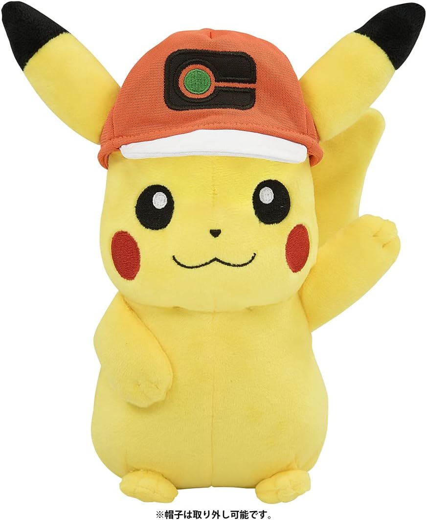 Amazon タカラトミー ポケットモンスター ポケモンぬいぐるみ01 サトシのピカチュウ ぬいぐるみ おもちゃ