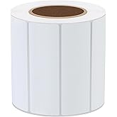 Hybsk 3x1 inch Direct Thermal Labels for Barcodes, Address, Compatible with Rollo Label Printer & Zebra Desktop Printers (3"x1",White)