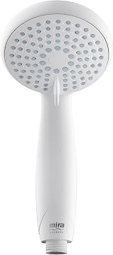 Mira Zest Universal 90mm 4-Spray Shower Head White view 1