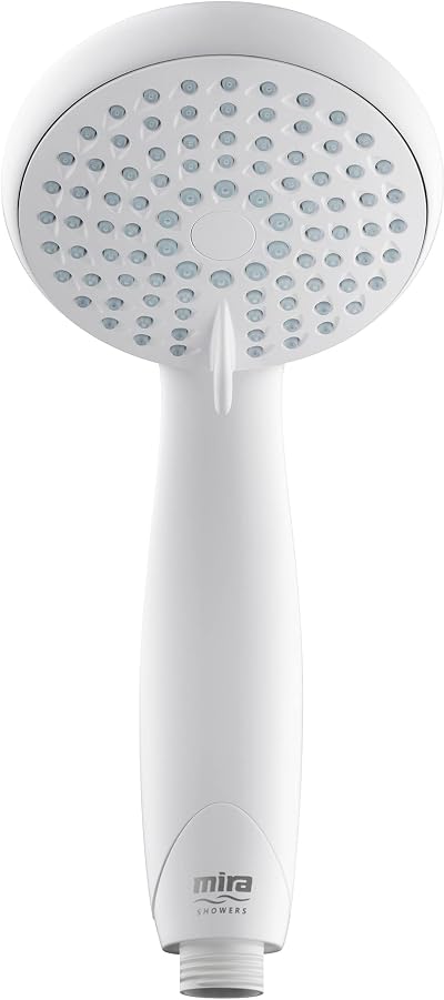 Mira Zest Universal 90mm 4-Spray Shower Head White
