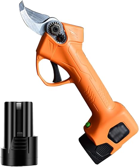 Amazon Co Jp 電気剪定ばさみ 軽量 電動ハサミ 25mmの切断直径 3 4h作業時間 コードレス 充電式 重さ900g ポータブル 電気剪定はさみ 植木 庭木 枝切り 果樹用 剪定鋏 園芸用剪定用具 ホーム キッチン