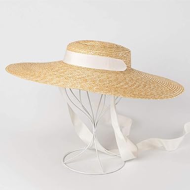 boater hat white